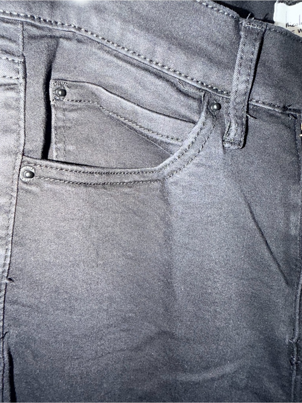 Nicole Miller New York Black Skinny Jeans Women’s - Picture 3 of 6